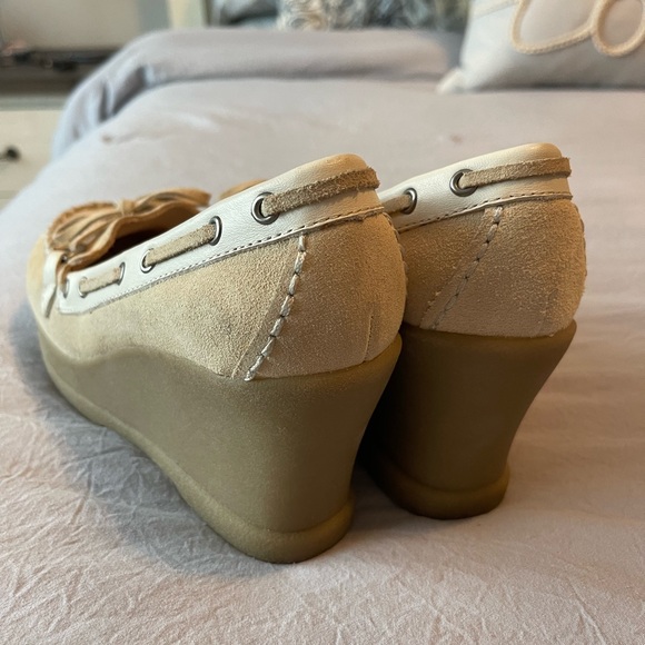 Also suede wedge loafers - Picture 3 of 4